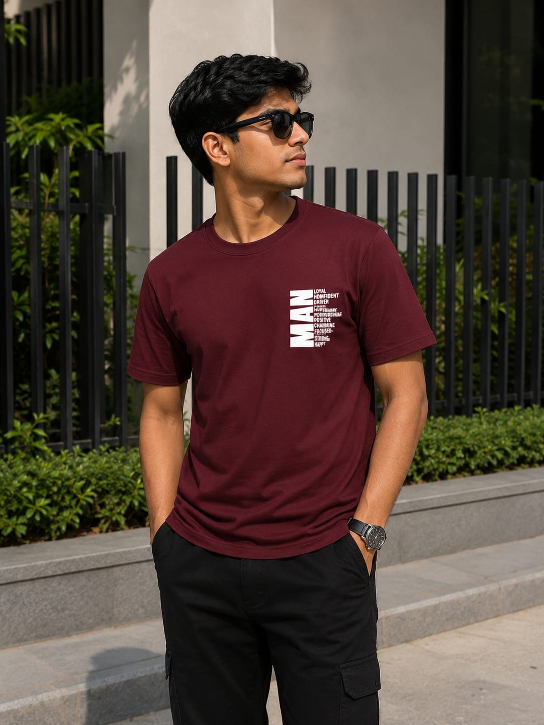 Premium 100% Cotton T-Shirt for Men